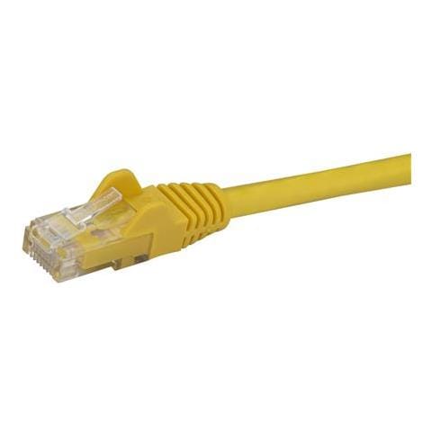 Cavo di rete Cat 6 - Cavo Patch Ethernet RJ45 UTP giallo da 2m antigroviglio - cavo gigabit categoria 6 - Foto 2