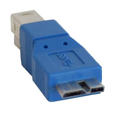 adattatore usb 3.0 type-b maschio a micro usb 3.0 type-b maschio - Foto 2