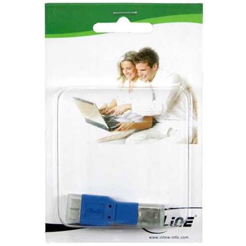 adattatore usb 3.0 type-b maschio a micro usb 3.0 type-b maschio - Foto 3