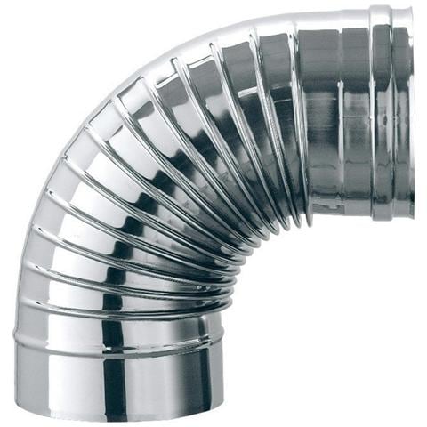 Gomito Acciaio Inox 90° Cm 8 - Foto 1