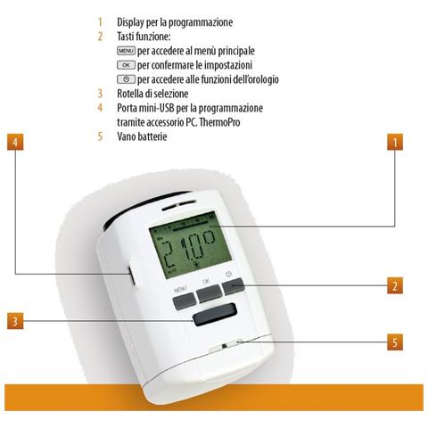 ThermoPro Testina termostatica digitale - Foto 6