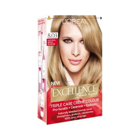 Excellence Blonde Legend Tinte 8,03 Rub Io Divino - Foto 2