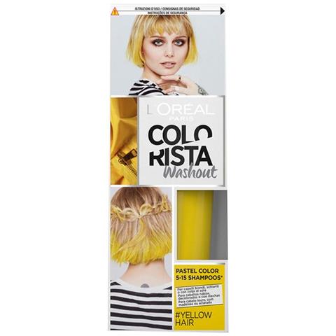 L'Oréal Paris Colorista Washout Pastel Colorazione Temporanea Capelli, Giallo (Yellow)  - Foto 1