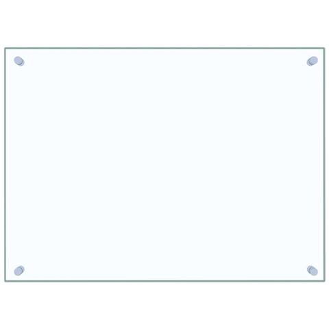 Paraschizzi Per Cucina Trasparente 70x50 Cm In Vetro Temperato - Foto 1