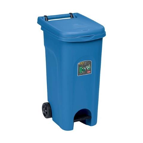 Urban Eco System È Il Nuovo Bidone Carrellato Da 80 Lt Con Ruote E Pedale Ideale Per Lutilizzo Outdoor - Foto 2