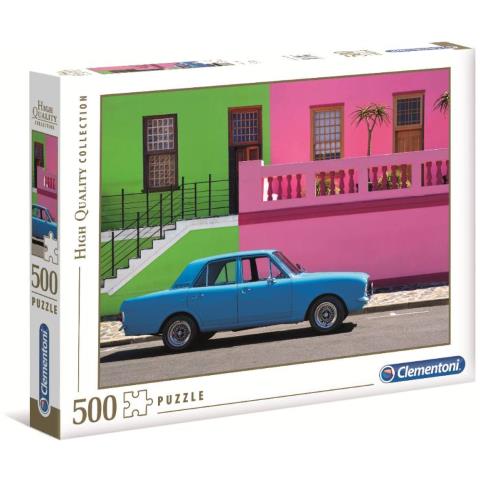 CLM35076 Puzzle da 500 pezzi - High Quality Collection: The Blue Car - Foto 1