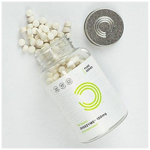 Polveri Allingrosso Pure Dige Zyme Compresse Enzimi Digestivi 150 Mg Confezione Da 90 - Foto 4
