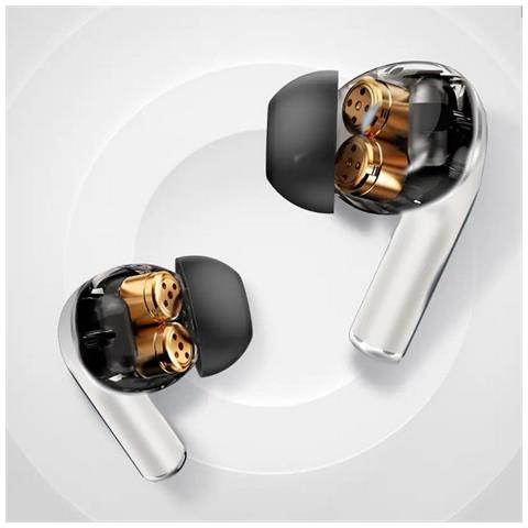 Auricolare Bluetooth 5.3 Tws In-ear Earbuds M1 White Con Power Bank Integrato - Foto 3