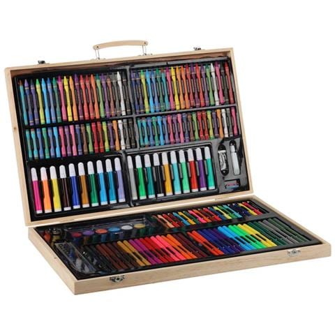 Set Pittura 180 Pz In Scatola Di Legno - Foto 1