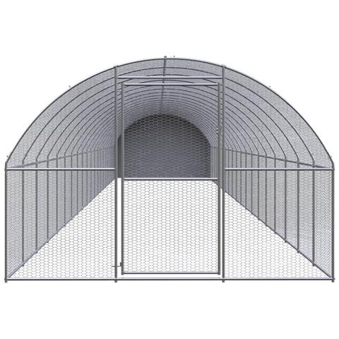 Pollaio Per Esterni 3x20x2 M In Acciaio Zincato - Foto 2