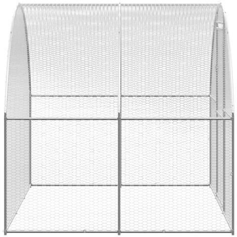 Pollaio Per Esterni 3x20x2 M In Acciaio Zincato - Foto 8