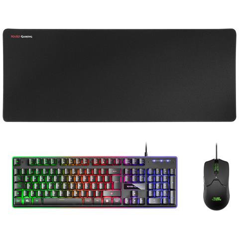 MCPXBPT tastiera Mouse incluso USB Portoghese Nero - Foto 1