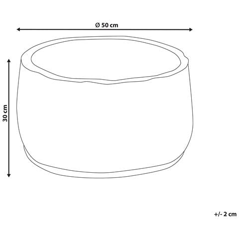 Pouf Sonati Cotone Beige - Foto 5