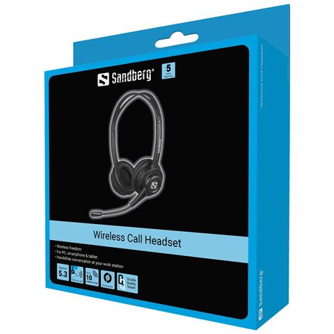 126-43 cuffia e auricolare Wireless A Padiglione Musica /Giornaliera Bluetooth Nero - Foto 2