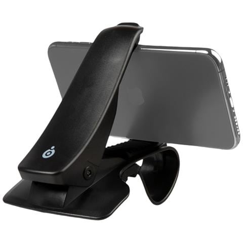 Supporto Auto Per Smartphone Regolabile Fissaggio Ventilazione, Nero - Foto 2
