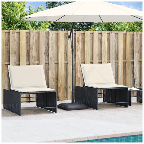 Base Per Ombrellone Con Manici Per Pali 38/48 Mm 27kg Quadrata - Foto 3