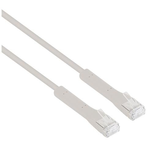 Cavo Di Rete Patch In Rame Cat. 6a F /ftp Pieghevole Flexiboot Slim Grigio 0,3 M - Foto 2