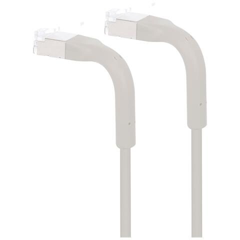 Cavo Di Rete Patch In Rame Cat. 6a F /ftp Pieghevole Flexiboot Slim Grigio 0,3 M - Foto 3