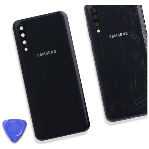 Vetro Posteriore Galaxy A50 Originale Service Pack, Nero - Foto 4