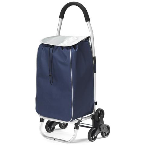 Passeggino Market 6 Ruote 46l Blu/grigio - Easypouss Trio - Foto 1