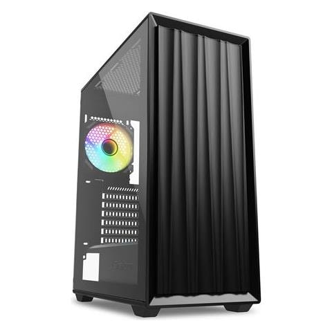Case VK3 RGB Full TowerATX / Micro-ATX / Mini-ATX 2 Porte USB 3.2 Colore Nero - Foto 1