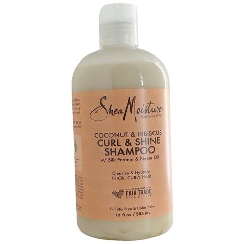 Shampoo Al Cocco E Ibisco Curl & Shine 384ml - Foto 1