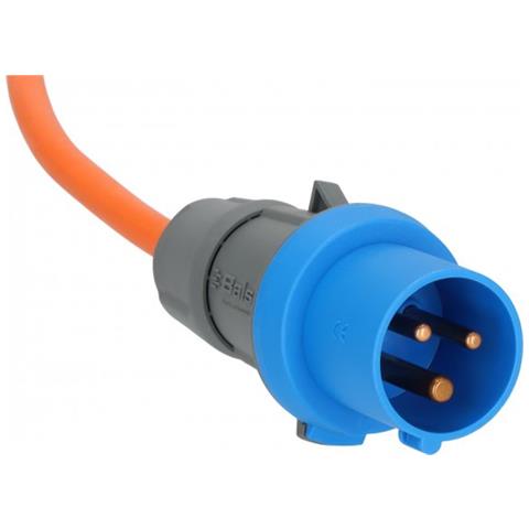 1167650625 prolunghe e multiple 25 m 1 presa (e) AC Interno /esterno Blu, Arancione - Foto 7