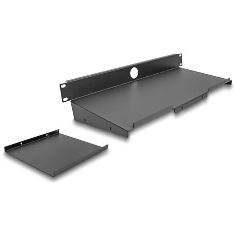 Ripiano per tastiera e mouse da 19? 1U grigio scuro - Foto 4