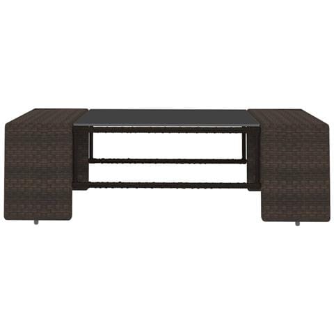 Lusso Casadino - Set Divani Da Giardino 2 Pz In Polyrattan Marrone - Foto 8