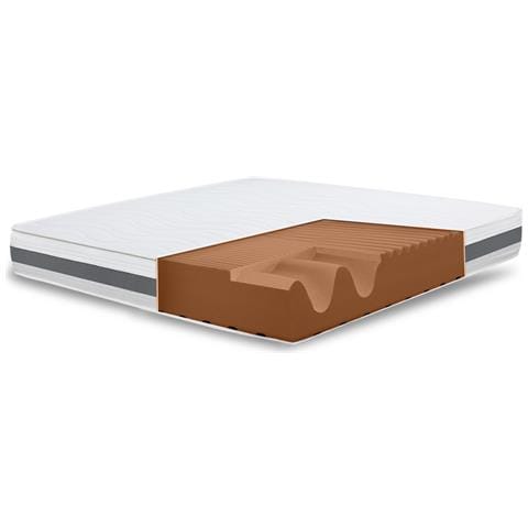 Materasso Singolo 70x200 Cm In Memory Antibatterico | Altezza 25 Cm | Rivestimento 3d Air In Fibra Ipoallergenica | Materasso Ortopedico A 7 Zone Differenziate Termosensibili - Foto 12