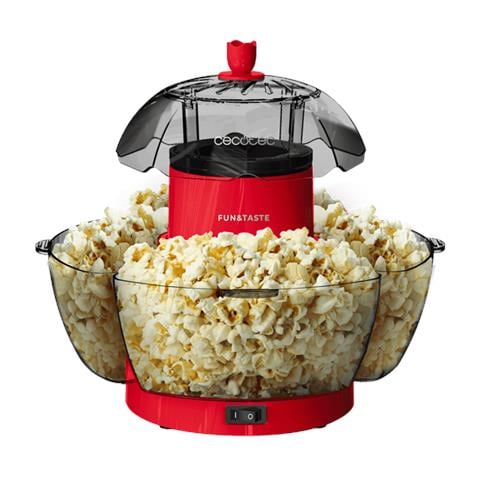 Fun&Taste P'Corn Lotus macchina per popcorn Rosso 18 L 2 min 1200 W - Foto 1
