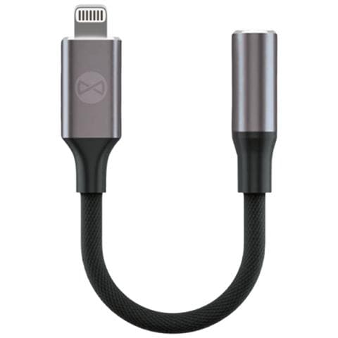 Adattatore Audio Lightning Maschio A Jack 3,5 Mm Femmina, Nero - Foto 2