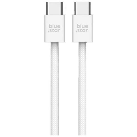 Cavo Dati E Ricarica Usb-c To Usb-c Q28 6a 60w 1 Metro White Per Smartphone Tablet - Foto 4