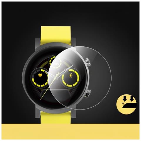 Protezione Schermo In Vetro Temperato Ad Alta Definizione Per Ticwatch E3 (confezione Da 2) - Foto 6
