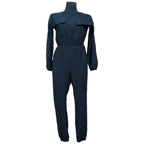 Tuta Elegante A Maniche Lunghe Comoda Nera Taglia Xs - Foto 1