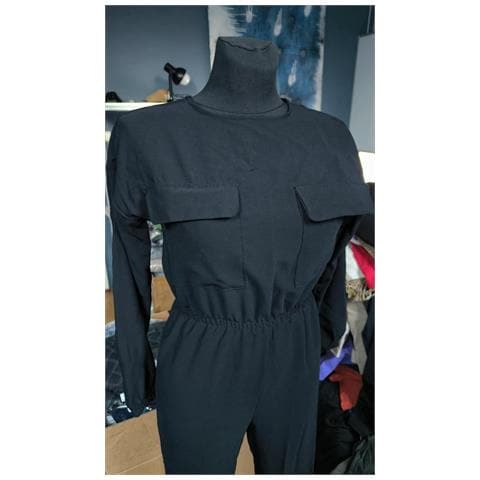 Tuta Elegante A Maniche Lunghe Comoda Nera Taglia Xs - Foto 7