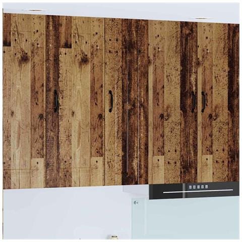 Mobile da cucina con lo scaffale Legno vecchio 30 x 31 x 100 cm - Foto 2