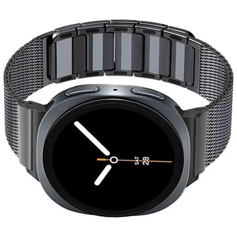 Cinturino Magnetico In Acciaio Inossidabile Compatibile Con Samsung Watch8/8 Classic - Vari Colori Grey - Foto 3