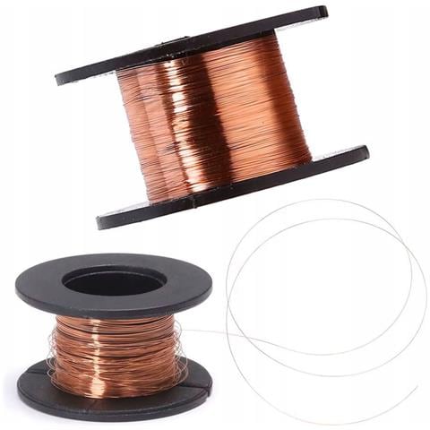 Filo Di Rame 15 M 0,1 Mm - Alta Precisione Per Elettronica | Resistente A 200°c | Riparazioni Pcb, Smartphone, Laptop - Foto 1