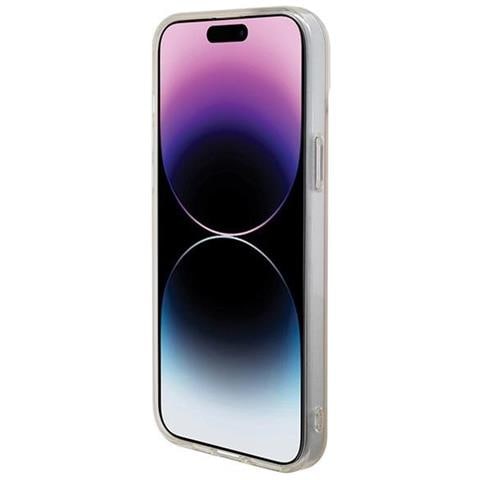 Guess Iml Custodia Iridescente Magsafe Per Iphone 15 Pro - Rosa - Foto 1