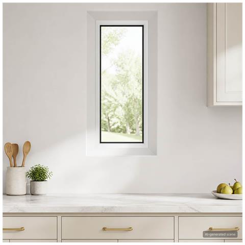 Finestra Cantina RISOR 30 x 45 cm PVC e Vetro - Foto 2