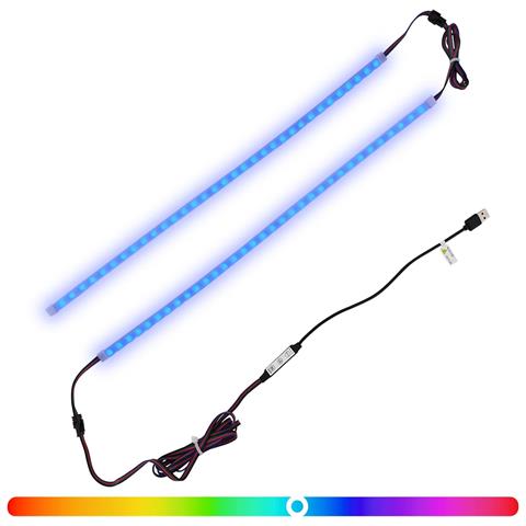 Striscia LED 110 cm Multicolore PVC - Foto 1