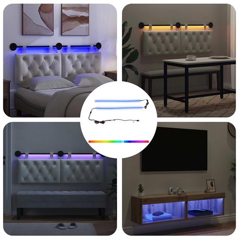 Striscia LED 110 cm Multicolore PVC - Foto 2