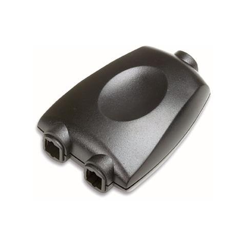 Adattatore Audio Toslink 1 Connettore Femmina / 2 Connettori Femmina - Foto 2