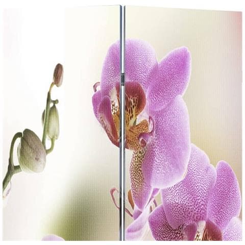 Paravento Pieghevole 160x170cm con Stampa Fiore - Foto 7