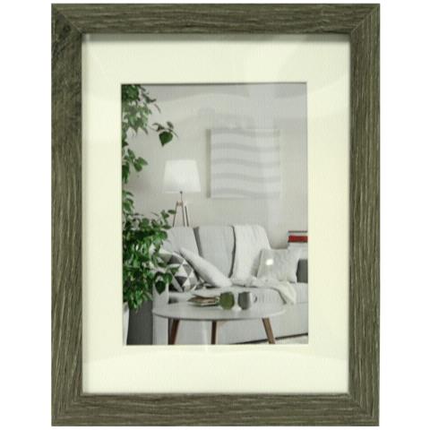 MODERN cornice grig. 20x20 legno incl. Passepartout 8105418 - Foto 1