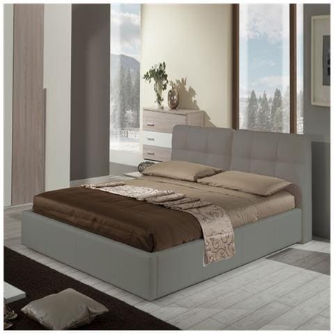 Letto Matrimoniale Con Contenitore Melia Tortora - Foto 2