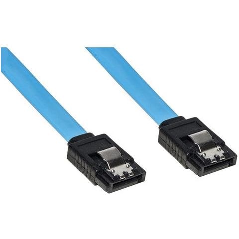 Cavo Interno Sata Iii Cm 50 Connettore Con Clip Bloccaggio In Metallo - Foto 2