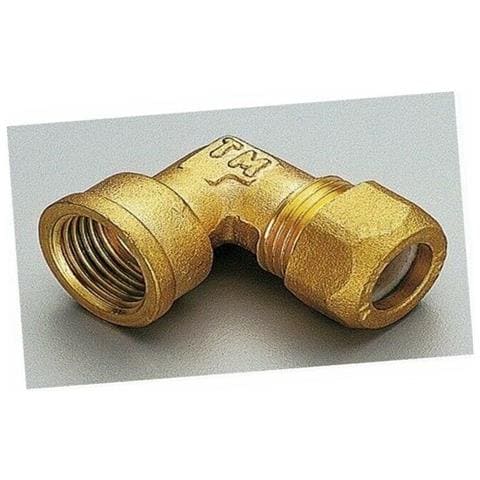 Gomito Curva Tubo Rame 22x3/4 Femmina Raccordo - Foto 1