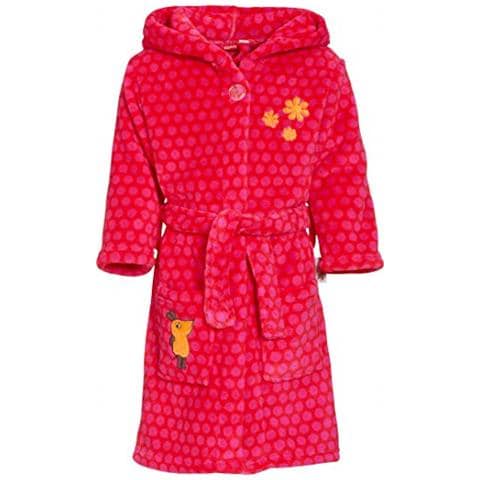 Fleece-bademantel Die Maus Pink, Vestaglia Bambina, Rosa (original 900), 4 Anni (taglia Produttore: 110/116) - Foto 1